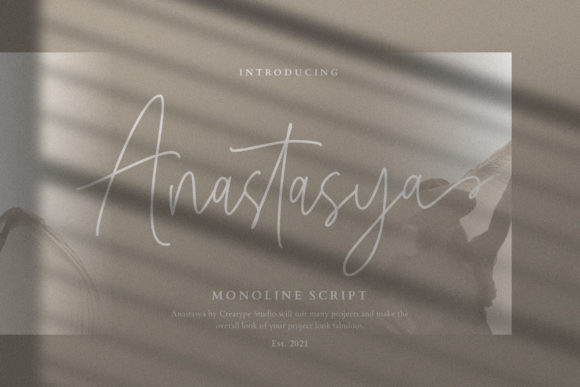 Anastasya Script: A Timeless Elegance for Modern Design