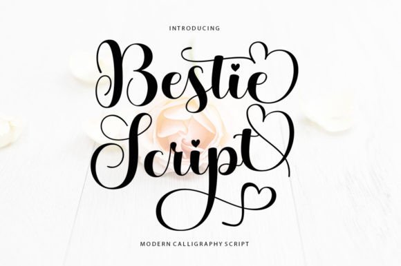Bestie Script: A Modern Font for Creative Expression