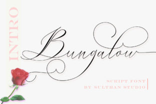 Bungalow Script: A Handwritten Touch for Heartfelt Designs