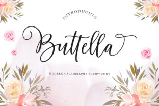 Buttella Script: Elevating Design with a Touch of Elegance