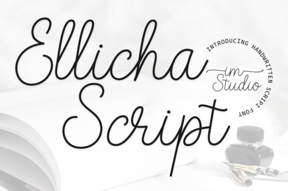 Ellicha Script: A Stylish Font for Personalized Design