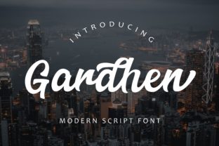 Gadhen Script: A Unique Font for Personalized Design