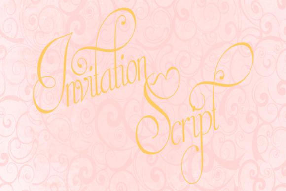 Invitation Script: A Modern Calligraphy Masterpiece