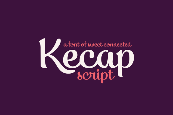 Kecap Script: A Versatile Font for Modern Branding