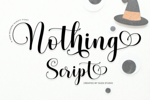 Nothing Script: A Graceful Font for Creative and Professional Projects