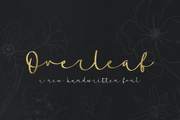 Overleaf Script: A Delicate Elegance for Creative Expression
