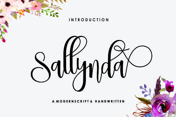 Sallynda Script: A Versatile and Artistic Font for Creative Projects