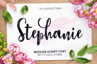 Stephanie Script: A Modern Font for Creative Expression