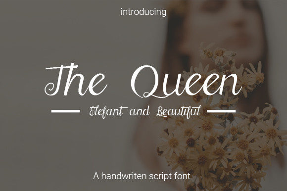 The Queen Script: A Timeless Font for Modern Design