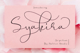 The Syakira Script: A Romantic Calligraphy Style for Modern Creativity